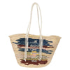 Secondhand Celine Classic Panier Basket Tote Embroidered Raffia