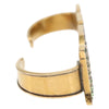 Gucci Loved Palm Cuff Ring Crystal Embellished Metal