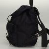 Secondhand Prada Vela Double Front Pocket Backpack Tessuto with Saffiano