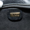 Gucci Vintage double G logo shoulder bag Leather
