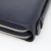 Burberry Reeves Double Zip Organizer Wallet Leather