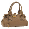 Chloe Paddington Lock Handbag Leather