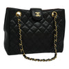 Chanel Vintage Chain Shoulder Bag Quilted Lambskin