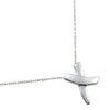 Tiffany & Co. Paloma Picasso Cross Pendant Necklace Silver 925