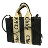 Chloe Woody Convertible Tote Recycled Felt with Leather and Canvas