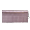 Christian Dior Lady Dior Croisiere Chain Wallet Micro Cannage Metallic Calfskin