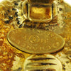 Chanel CC Button Clip-On Earrings Metal