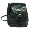 Bally Vintage Backpack Embossed Leather