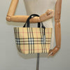 Secondhand Burberry Nova Handbag Check Pattern