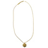 Secondhand Chanel Vintage CC Ball Pendant Necklace Metal and