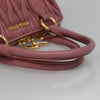 Secondhand Miu Miu Madras Bowler Bag Matelasse