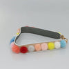 Secondhand Fendi Pom Pom Strap You Shoulder Strap Leather and Fur