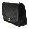 Secondhand Chanel Vintage Diana Flap Bag Quilted Caviar