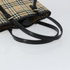 Secondhand Burberry Nova Check Tote Canvas and