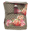 Secondhand Gucci Buckle Backpack Blooms Print GG