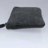 Secondhand Prada Sport pouch Black Wool Accessories