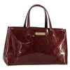 Secondhand Louis Vuitton Wilshire Handbag Monogram Vernis
