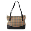 Secondhand Burberry Nova Check Tote canvas check pattern