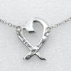 Tiffany & Co. Paloma Picasso Loving Heart Pendant Necklace Silver 925