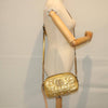 Gucci Pearly GG Marmont Shoulder Bag Embellished Matelasse Leather