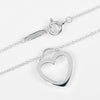 Tiffany & Co. Sentimental Heart Necklace Silver 925