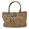 Secondhand Gucci Sukey Top Handle Satchel GG Canvas with