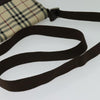 Secondhand Burberry Vintage Flap Crossbody Bag Haymarket
