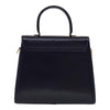 Salvatore Ferragamo Gancini Convertible Top Handle Bag Leather