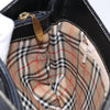Secondhand Burberry Shoulder Bag Black Leather Bags