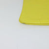 Secondhand Balenciaga Supermarket Pouch Yellow Leather Accessories