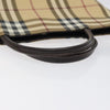 Secondhand Burberry Nova Check Tote canvas check pattern