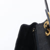 Secondhand Chanel Vintage Classic Single Flap Bag Quilted Caviar