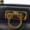 Salvatore Ferragamo Gancini Convertible Top Handle Bag Leather