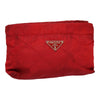 Prada Wristlet Zip Pouch Nylon