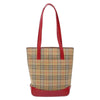 Secondhand Burberry Nova Check Tote canvas check pattern