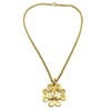 Secondhand Chanel CC Flower Pendant Necklace