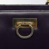 Secondhand Celine Gancini Handbag Purple Leather Bags