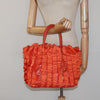 Prada Open Tote Ruffled Tessuto
