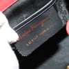 Secondhand Salvatore Ferragamo Gancini Flap Drawstring Backpack