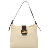 Fendi Vintage FF Buckle Shoulder Bag Canvas
