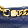 Chanel Chic Affinity Top Handle Bag Stitched Caviar