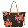 Secondhand Louis Vuitton Neverfull Tote Limited Edition Monogram Roses