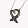 Tiffany & Co. Paloma Picasso Loving Heart Pendant Necklace Silver 925
