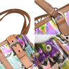 Secondhand Prada Venice Belted Tote Printed Canvas and