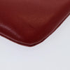 Secondhand Givenchy 4G pouch Red Leather Accessories
