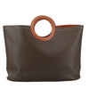 Celine Vintage Macadam Tote bag Canvas and Leather