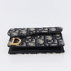 Christian Dior Saddle Card Case Oblique Canvas