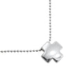 Tiffany & Co. Roman Cross Necklace Silver