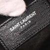 Saint Laurent Fringe Emmanuelle Bucket Bag Studded Leather