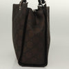 Gucci Vintage Bamboo Handle Tote GG Nylon